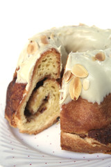 biscuit pie on white dish