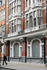 Fototapeta na wymiar London ornate office building