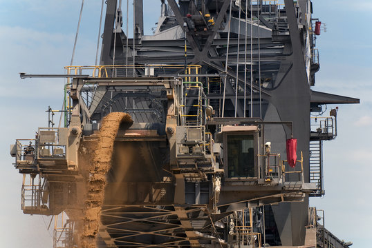 Fahrstand eines Absetzers