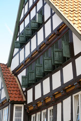 Fototapeta premium Fachwerkgiebel