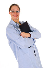 Successful female doctor