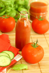 Tomato and juice