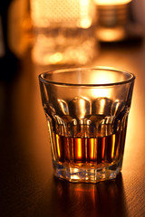 Glass of whiskey