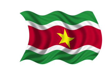 Suriname Flag