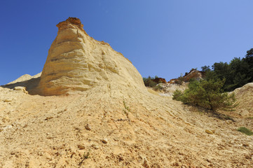 carrières d'ocre en provence