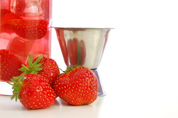 strawberry summer drink