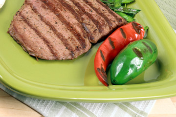 mexican carne asada plate