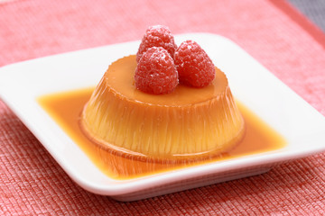 Flan dessert