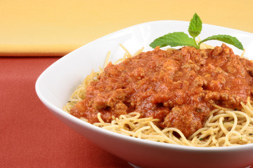 beef sauce pasta
