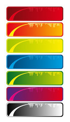 Obraz premium bANNIERES, BOUTONS POUR NET OU AUTRE