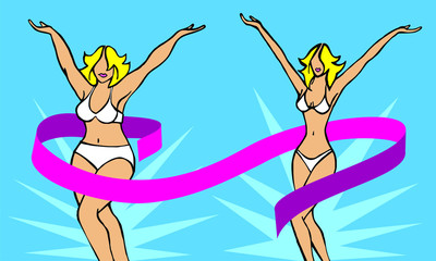 Before and after diet