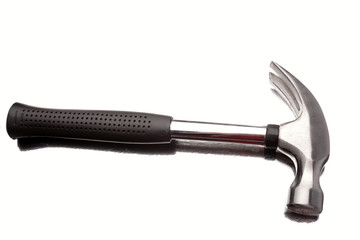 Hammer isolated over white background