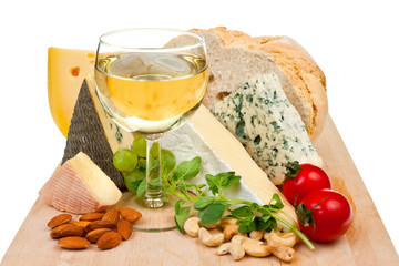 Wine and cheese