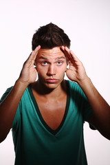 Naklejka premium kopfschmerzen