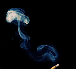 Abstract smoke background