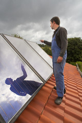 Mounting the Solar Collector 10