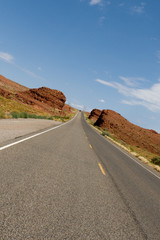 Fototapeta na wymiar Droga do Monument Valley
