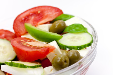 Gemischter Tomatensalat