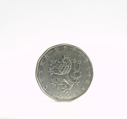 2 Tschechische Kronen (Kopf)