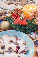 Fototapeta na wymiar Christmas cookies