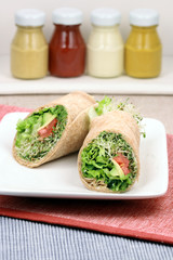 sandwich wrap organic style