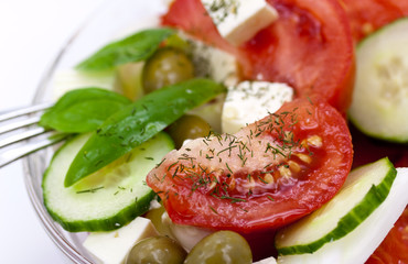Gemischter Tomatensalat