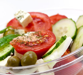 Gemischter Tomatensalat