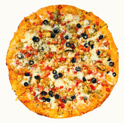 round pizza