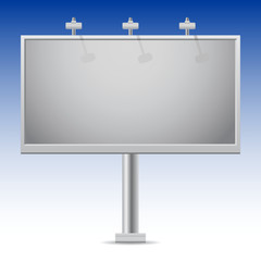 Obraz premium Illustrated billboard