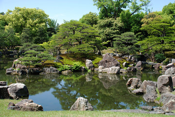 Fototapeta na wymiar Ninomaru Gardens, Japonia