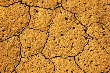 Dürre, Wassermangel, Risse im Boden, Wüste, lebensbedrohlich, Hitzewelle, Trockenheit
