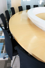 view of modern Meeting room interior