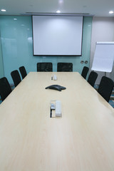 view of modern Meeting room interior