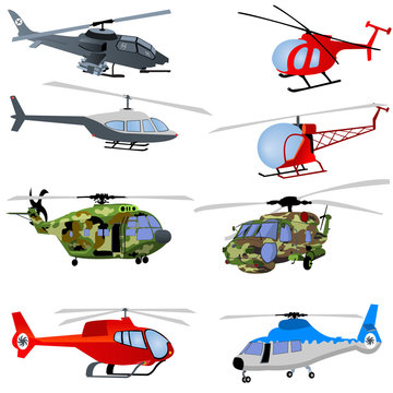 Helicopter Icons
