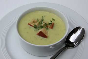 Zucchinicremsuppe