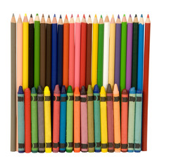 CRAYONS OR PENCILS?