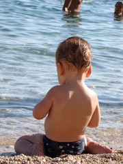 Boy on the beach