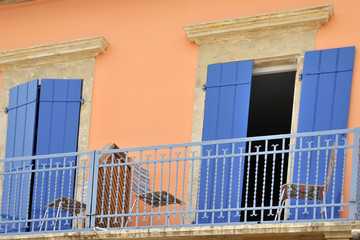 Greek balcony