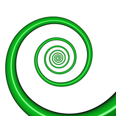 espiral verde