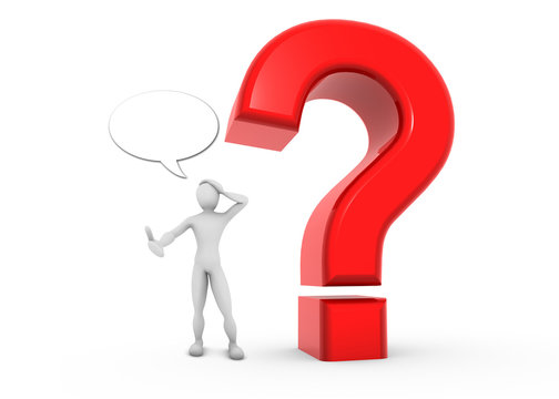interrogacion rojo con persona