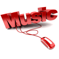 Fototapeta premium music web