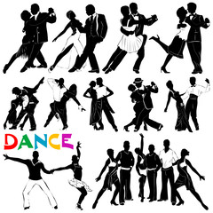dance vector