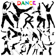 dance vector