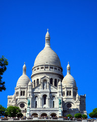 Fototapeta na wymiar Bazylika Sacre Couer na Montmartre, Paryż, Francja