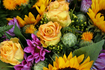 Bunter Blumenstrauss