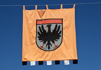 mittelalterliche Fahne