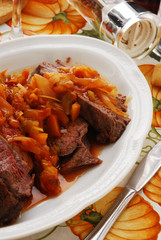 Manzo brasato - Secondi di carne del veneto