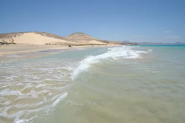 Foto auf Acrylglas Strand Sotavento, Fuerteventura, Kanarische Inseln Playa de Sotavento, Jandia, Canary Island Fuerteventura