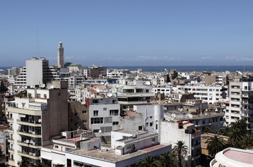 Toits de Casablanca © Emmanuelle Combaud