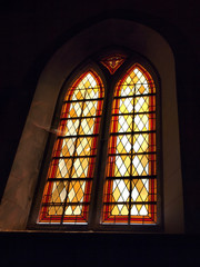 vitrail d'église